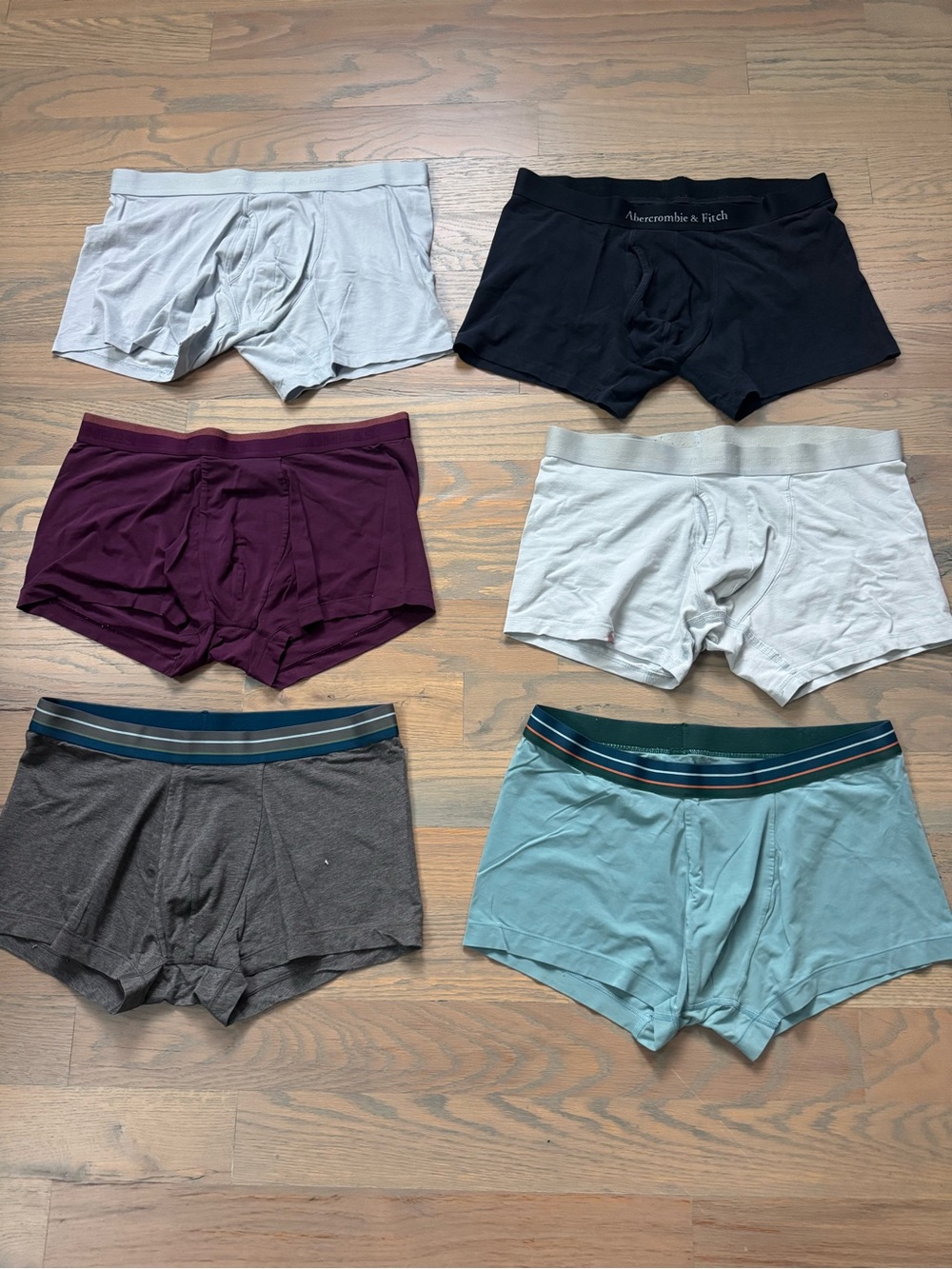 Bombas and Abercrombie & Fitch Men's Boxer Briefs size L